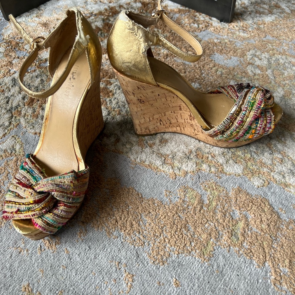 Nine West wedge sandal
